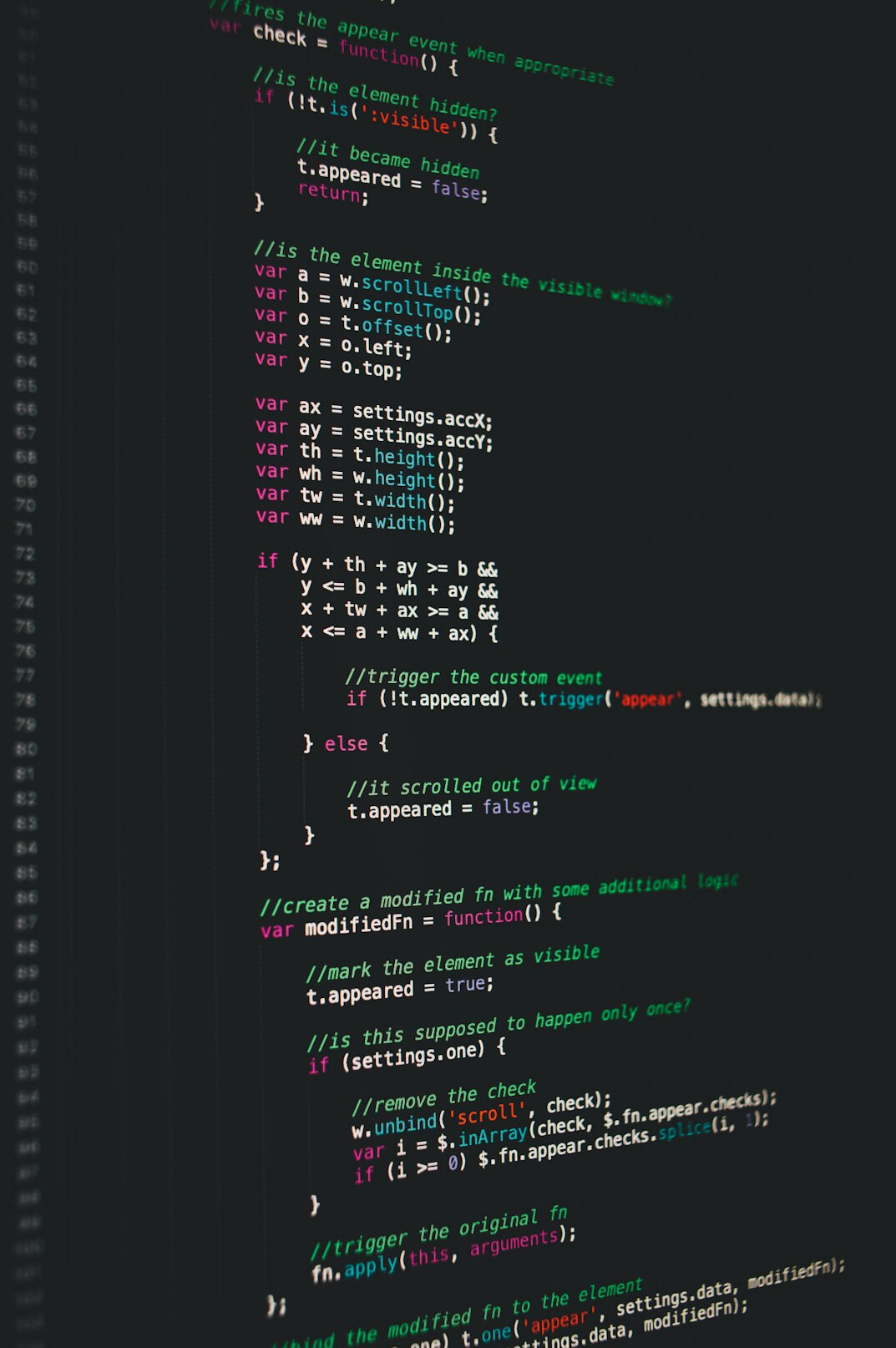 young person learning to code